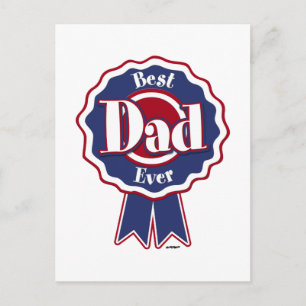 Cartão Postal Fita do Melhor Pai Nunca