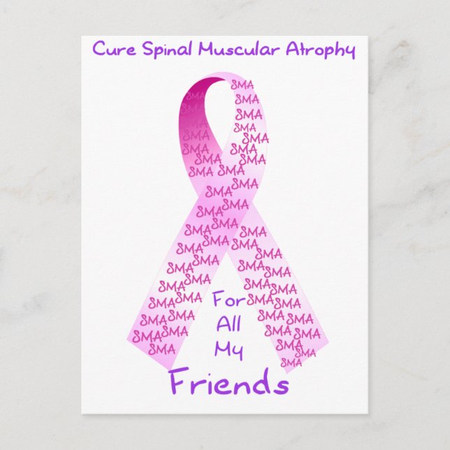 Cartão Postal Fita para SMA (Frente)