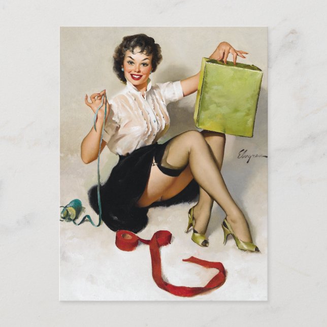 Cartão Postal Fitas Pino para Cima (Frente)