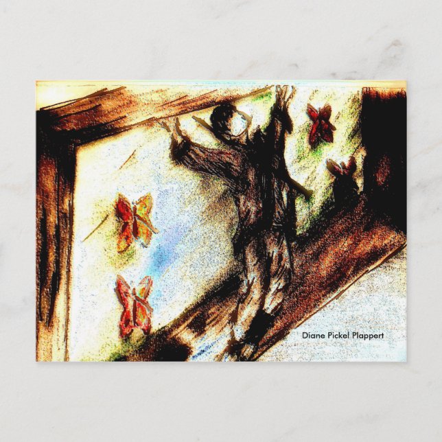 Cartão Postal Fixado ao Cartão-postal do conselho (Frente)