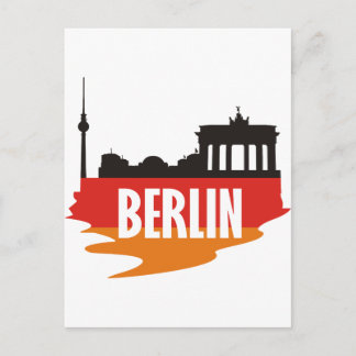 Cartão Postal Flag Berlin