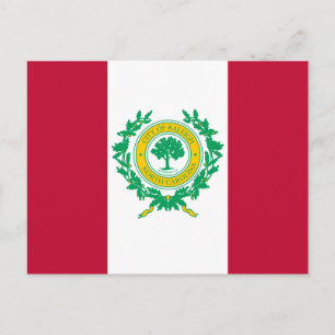 Cartão Postal Flag of Raleigh, North Carolina Postcard