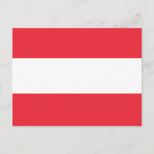 Cartão Postal Flagge Österreich Postkarte