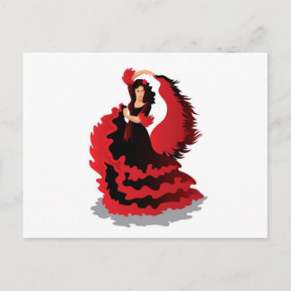 Cartão Postal Flamenco
