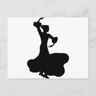 Cartão Postal Flamenco Dancer