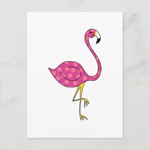 Cartão Postal flamingo