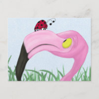 Flamingo Rosa bonito