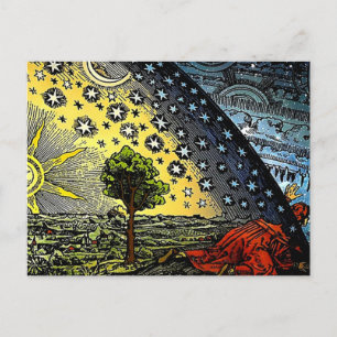 Cartão Postal Flammarion Engrave