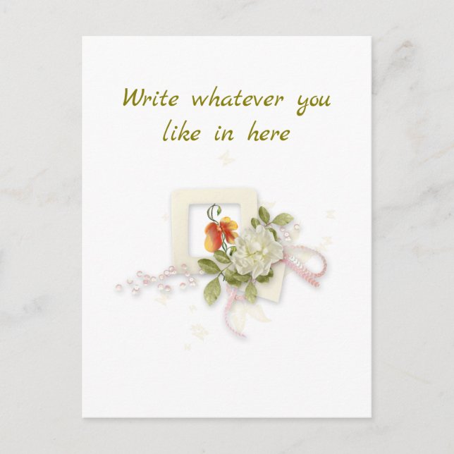 Cartão Postal Flat (Frente)