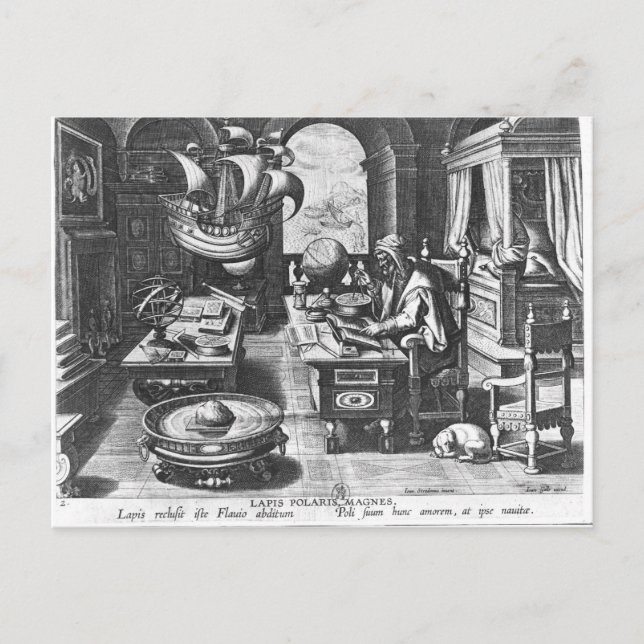 Cartão Postal Flavio Gioia de Amalfi (Frente)