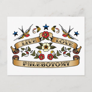 Cartão Postal Flebotomia do Amor ao Vivo