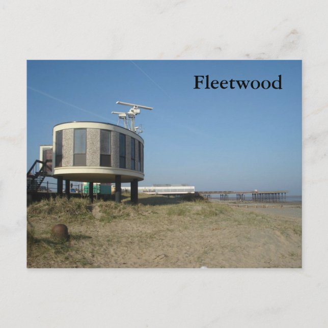 Cartão Postal Fleetwood (Frente)