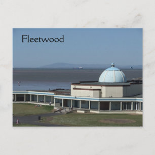 Cartão Postal Fleetwood Marine Hall