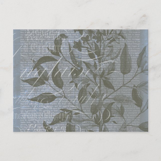 Cartão Postal Fleur de Bleu I (Frente)