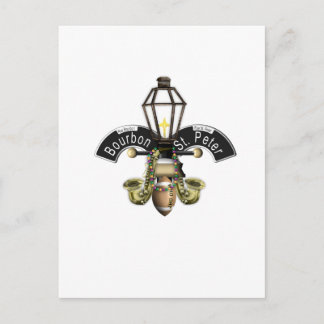 Cartão Postal Fleur de New Orleans