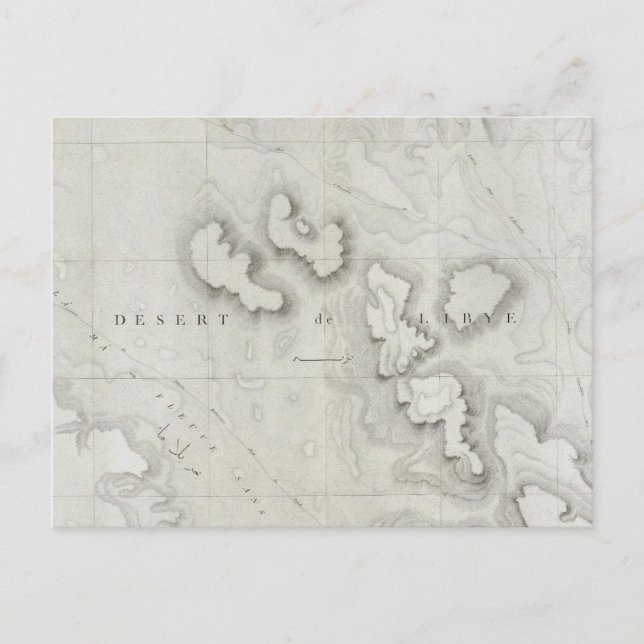 Cartão Postal Fleuve Sans Eau, Egito (Frente)