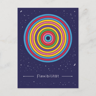 Cartão Postal Flexibilidade