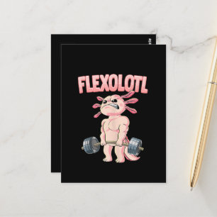 Cartão Postal Flexolotl Axolotl