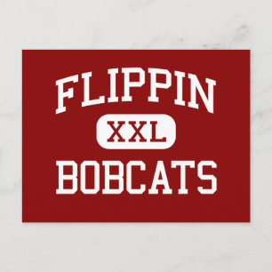 Cartão Postal Flippin - Bobcats - Segundo grau - Flippin Arkansa