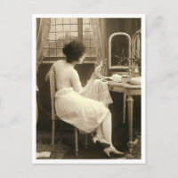 Flirt Francesa - Pinup de vinheta