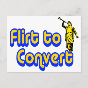 Cartão Postal Flirt to Convert