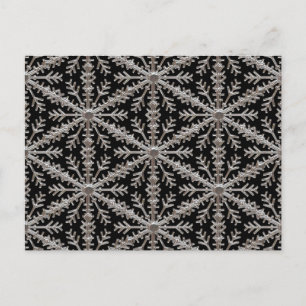 Cartão Postal Floco de Neve