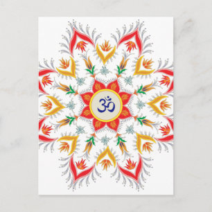 Cartão Postal "Flocos de Sn'owm!!!!"