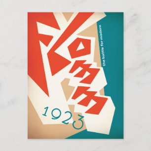 CARTÃO POSTAL FLOMM 1923