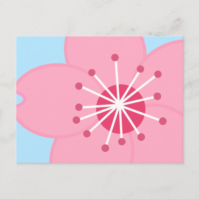 Cartão Postal Flor (Frente)