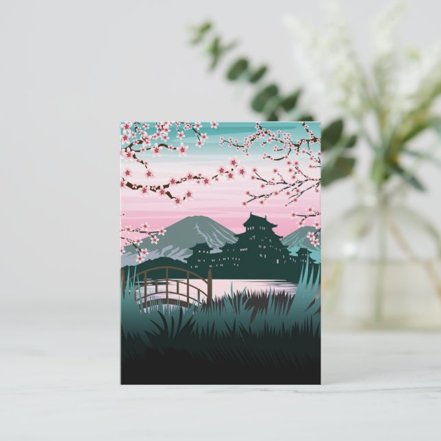 Cartão Postal Flor (Em pé/Frente)