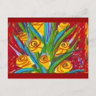 Cartão Postal Flor