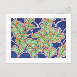 Cartão Postal flor-2012/02