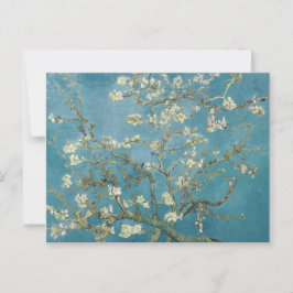 Cartão Postal Flor de amêndoa de Vincent van Gogh (1890)
