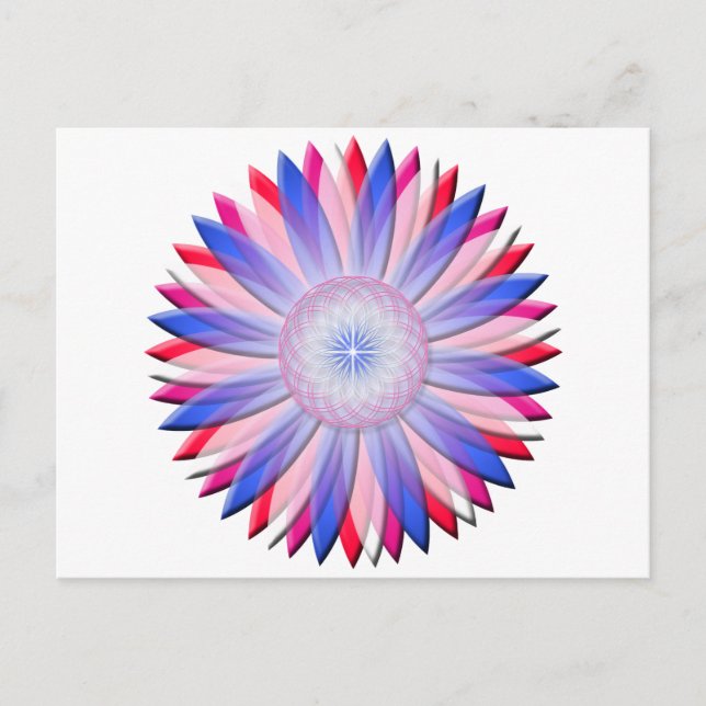 Cartão Postal Flor de Ascensão (Frente)
