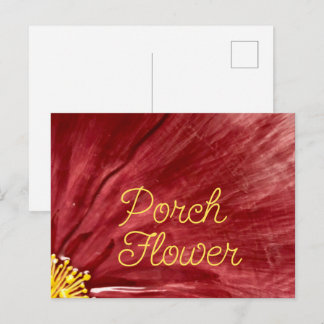 Cartão Postal Flor de Portas / Original /