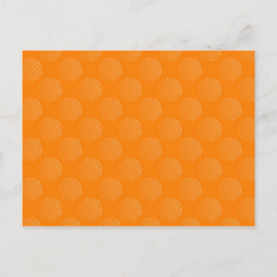 Cartão Postal Flor de Vida / Blume des Lebens - Cor de laranja p