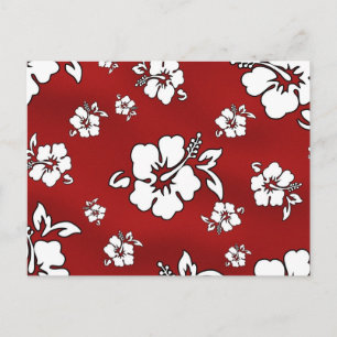 Cartão Postal flor do Havaí