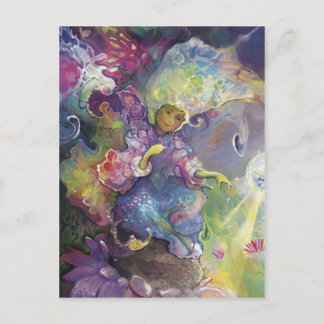 Cartão Postal Flor Faery***