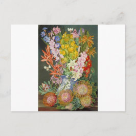 Cartão Postal Flor floresce paz amor fé inspiradora