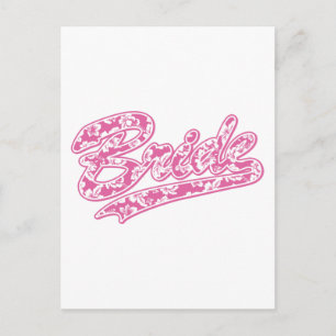 Cartão Postal Flor Havaiana da Noiva