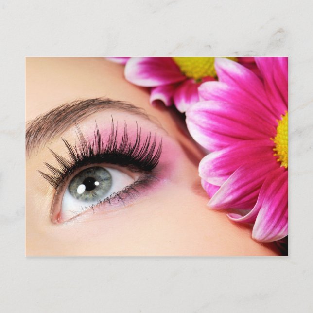 Cartão Postal Flor ocular (Frente)