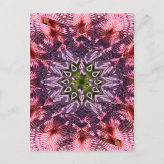 Cartão Postal Flor Twist Mandala 2015
