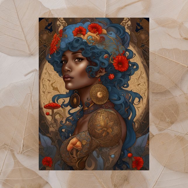 Cartão Postal Flora Goddese, Cartão-postal (Criador carregado)