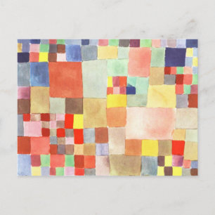 Cartão Postal Flora on Sand por Paul Klee