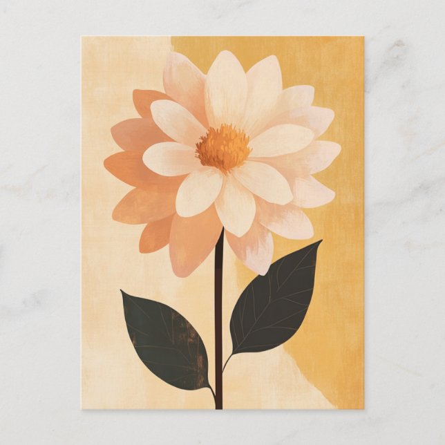 Cartão Postal Flora Pastel na Estilidade #090 (Frente)