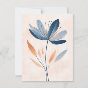 Cartão Postal Flora Pastel na Estilidade #104