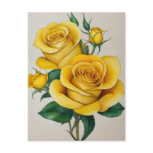 Flora Yellow Rose