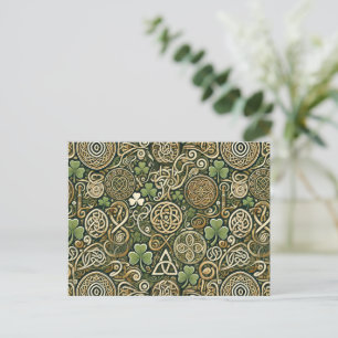 Cartão Postal Floração Celta