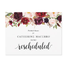 Florais de Borgonha, Preto, Chá de panela Adiado