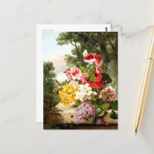 Cartão Postal Floral Ainda Life, John Wainwright